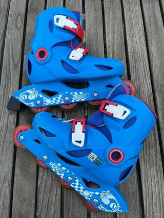 Patines Oxelo Niño Talla 32-34 Ajustables