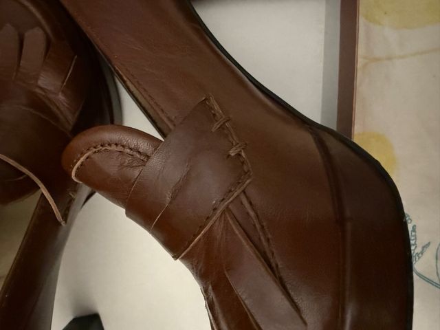 Mocassini Natan vera pelle marrone