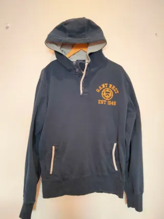 Sudadera Gant Azul Talla L