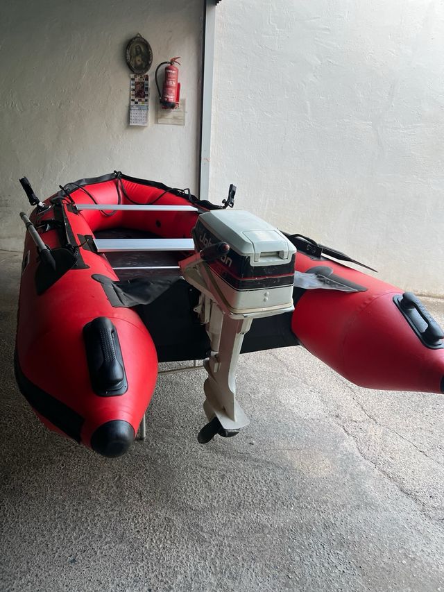 Zodiac Oceam 360 con motor Johnson