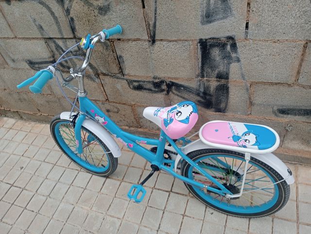 Bicicleta infantil azul