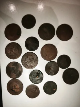 Lote Monedas Antiguas España