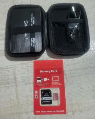 Disco Duro 500GB + Tarjeta SD 64GB