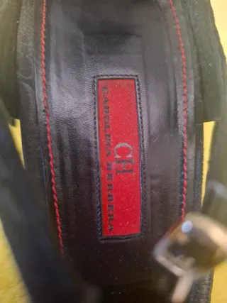 Zapatos de tacón Carolina Herrera negros