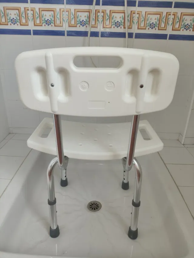 Silla de ducha para personas mayores