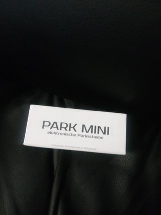 Elektronic parking disc ParkMini coches, furgoneta