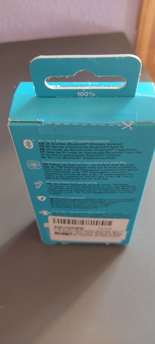 Auriculares JLab Go Pop+ True Wireless Negros