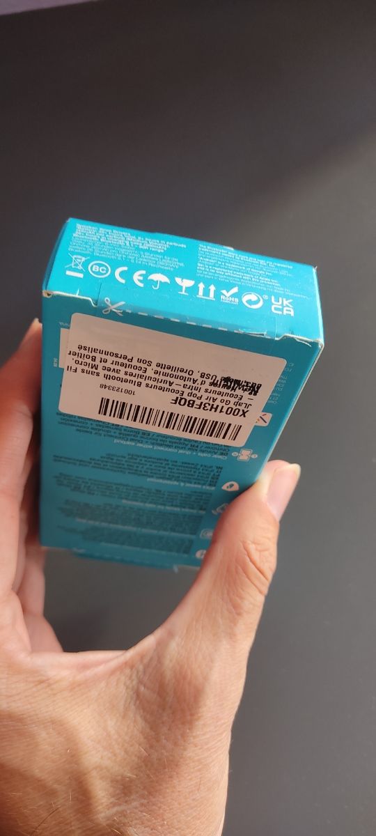 Auriculares JLab Go Pop+ True Wireless Negros