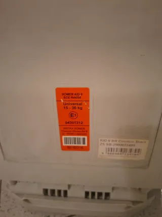 Silla coche Romer Britax Kid II Cosmos Black