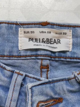 Pantalón skinny Pull&Bear T.36