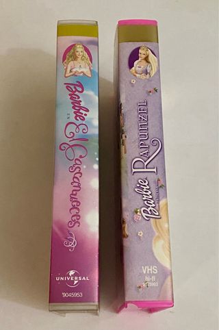 Películas VHS Barbie (Español)