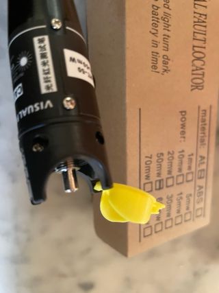 Localizzatore guasti fibra ottica penna
