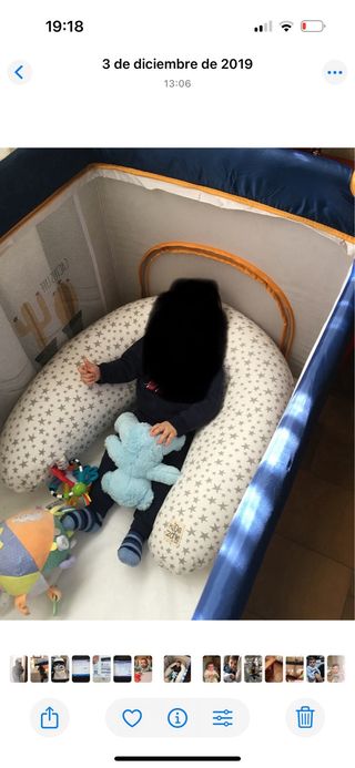 Cuna de viaje olmitos