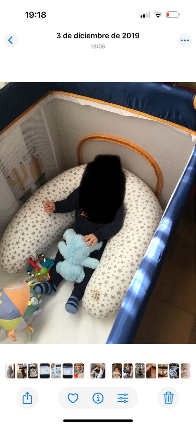 Cuna de viaje olmitos