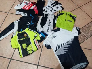 Lote Ropa Ciclismo MTB Adulto y Niño