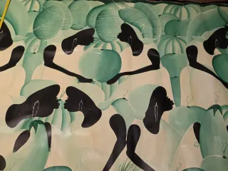 Olio su tela proveniente da Capoverde