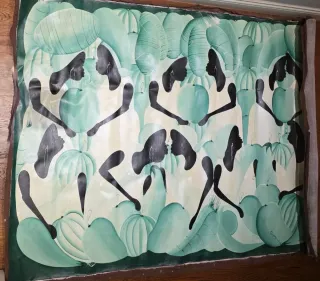 Olio su tela proveniente da Capoverde