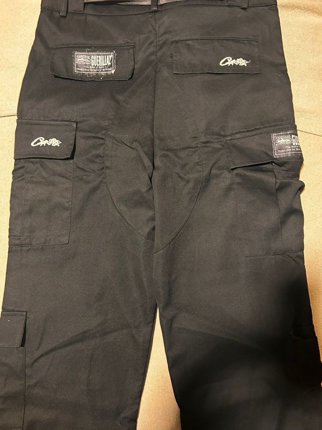 Pantalones Cargo Corteiz Negros