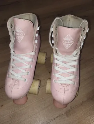 Patines Oxelo Rosas Niña Talla 35