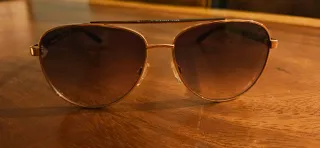 Gafas de sol Michael Kors doradas y marrones