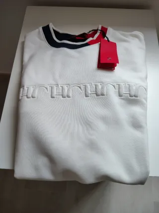 Sudadera Carolina Herrera Blanca Talla L