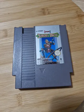 Juego NES Castlevania II Simon's Quest Konami