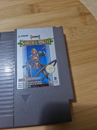 Juego NES Castlevania II Simon's Quest Konami