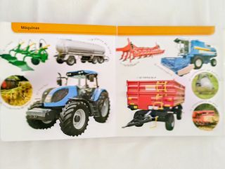 Libro granja con memory