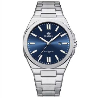 Reloj BESTWIN Hombre Azul y Plateado