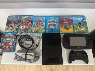 Nintendo Wii U Black + 6 giochi