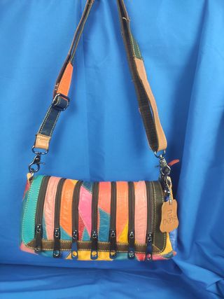 Bolso patchwork multicolor DOS