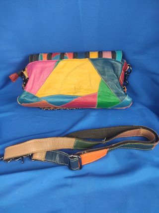 Bolso patchwork multicolor DOS