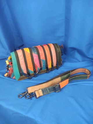 Bolso patchwork multicolor DOS