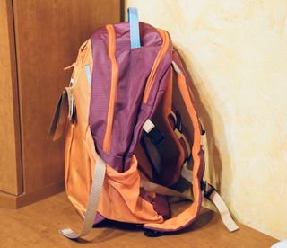 Mochila Patagonia Naranja y Morada