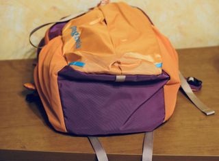 Mochila Patagonia Naranja y Morada