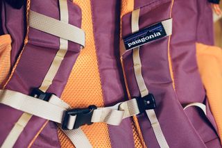Mochila Patagonia Naranja y Morada