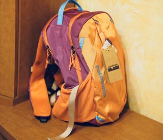 Mochila Patagonia Naranja y Morada