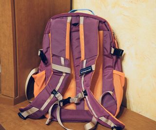 Mochila Patagonia Naranja y Morada