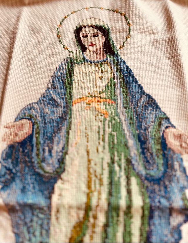 Bordados Puntos de Cruz Religiosos para enmarcar.