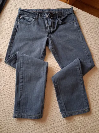 Pantalón vaquero Massimo Dutti azul