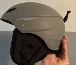 Casco de esquí Tecno Pro gris