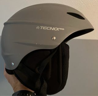 Casco de esquí Tecno Pro gris