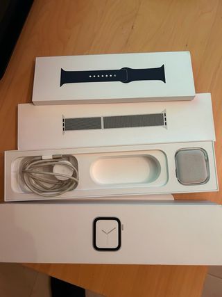 Apple Watch Serie 4 Negro/Plata