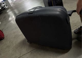 Maleta Samsonite azul 65x22x45 