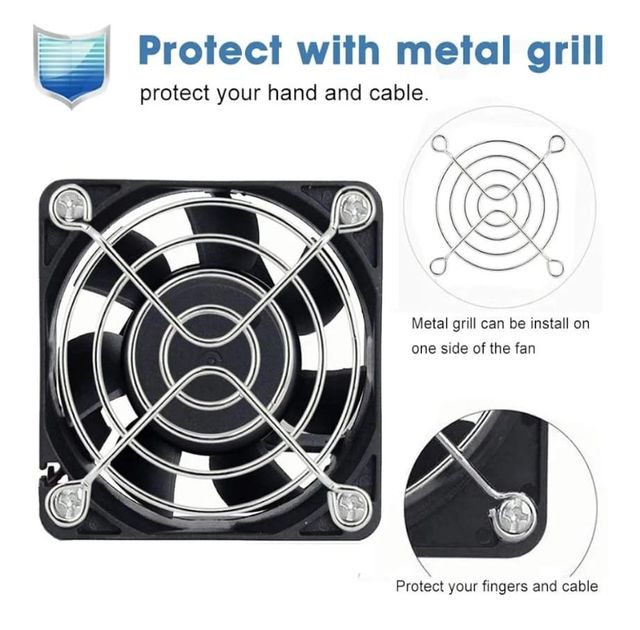 Ventilador GOSTIME GDA6025 DC 12V 0.2A