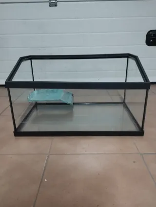 Tortuguero de cristal, ideal para tortugas