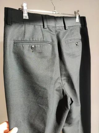 Pantalón Zara Origins Pliegues 