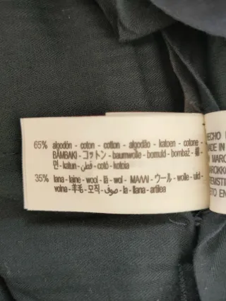 Pantalón Zara Origins Pliegues 