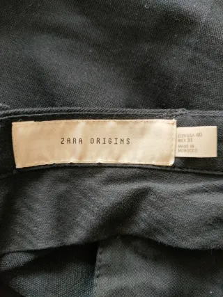 Pantalón Zara Origins Pliegues 
