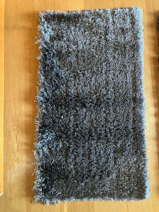 Alfombras grises de poliéster